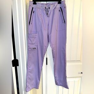 Grey’s Anatomy by Barco Lavender scrub tuxedo pants| medium | special edition